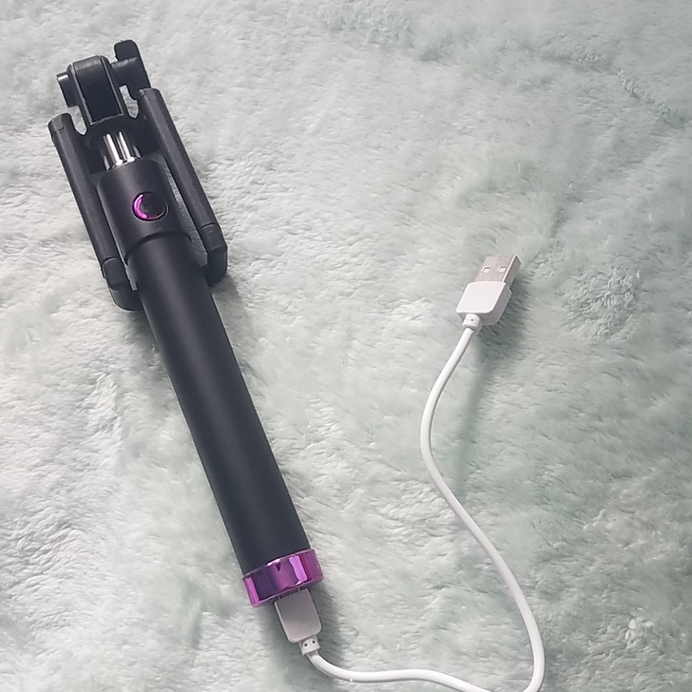 Purple natalie selfie stick
